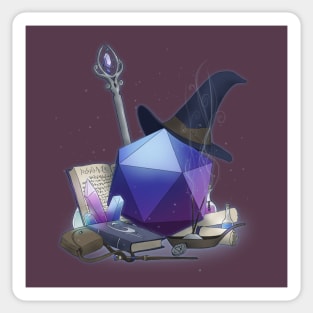 Mage Dice Sticker